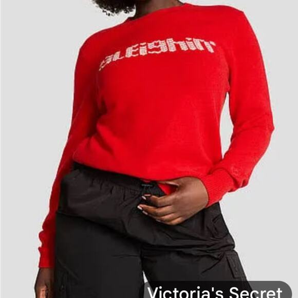 Victoria secret Xmas Christmas Sweater NWT - Picture 4 of 4